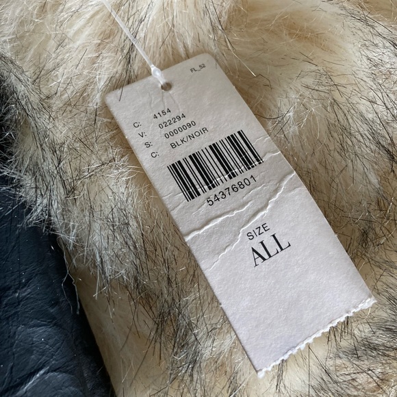 ANTHROPOLOGIE *NWT* Black Fold-over Clutch/Crossbody Handbag - Picture 8 of 8